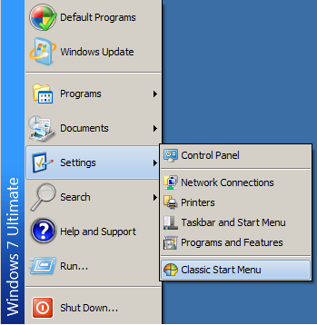 windows 7 start menu button for classic shell