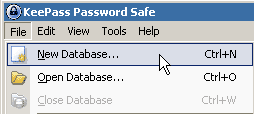 corrupted database file in keepassx